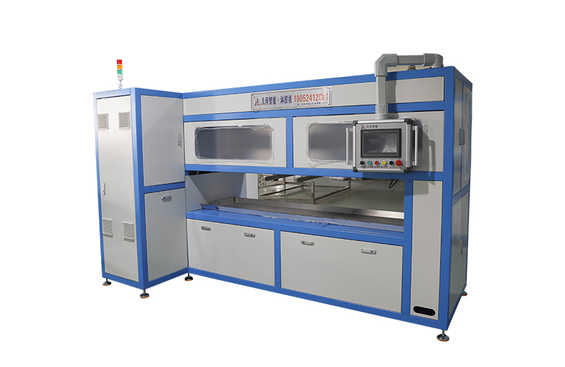 外墙保温一体板淋胶机