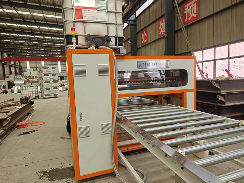 高精度装饰板SPC板淋胶机 高精度装饰板SPC板淋胶机