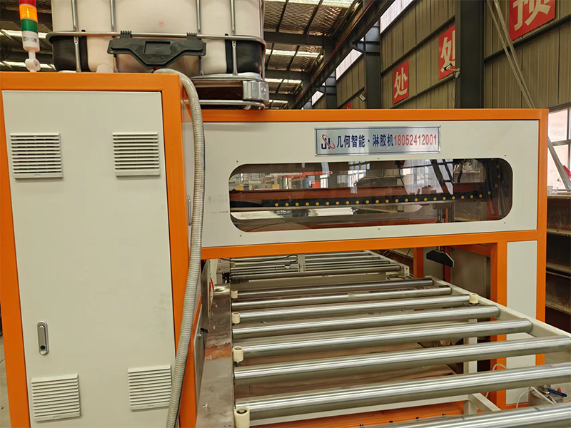 高精度装饰板SPC板淋胶机 高精度装饰板SPC板淋胶机