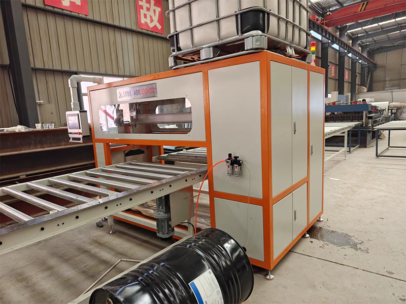 高精度装饰板SPC板淋胶机 高精度装饰板SPC板淋胶机