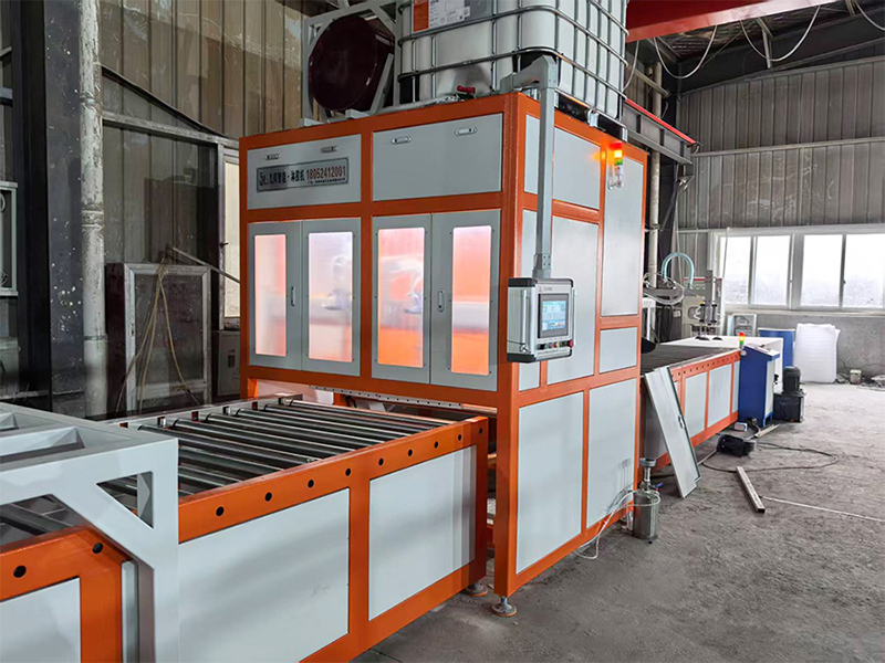 镁质风管板贴面复合生产线